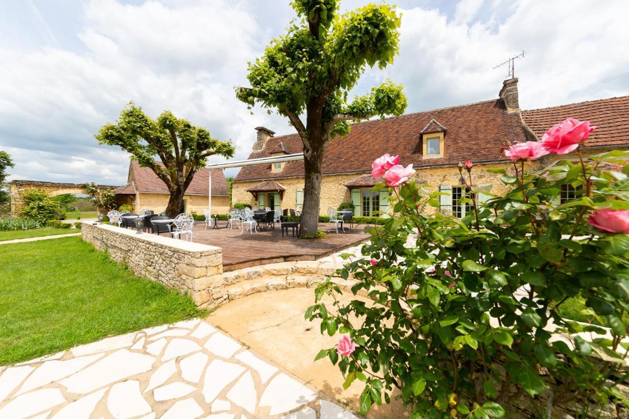 Hôtel de la Ferme Lamy Meyrals Exterior foto