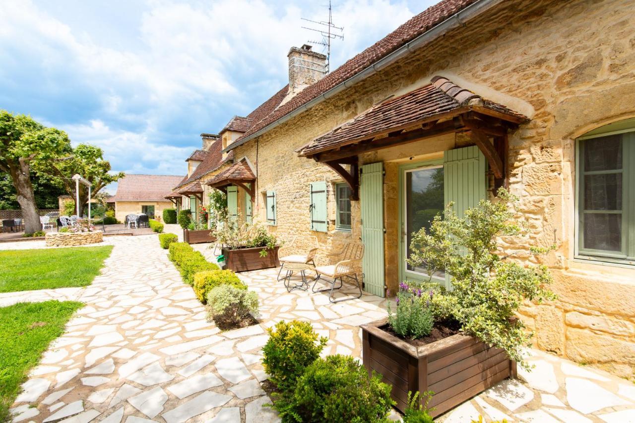Hôtel de la Ferme Lamy Meyrals Exterior foto